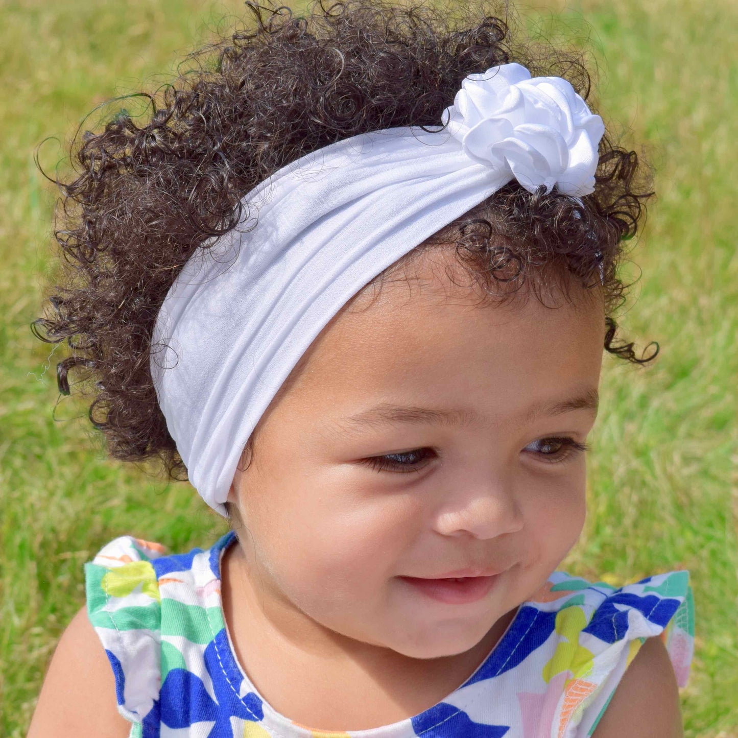 KHRISTIE® 3-PACK SILKY FLOWER HEADWRAPS